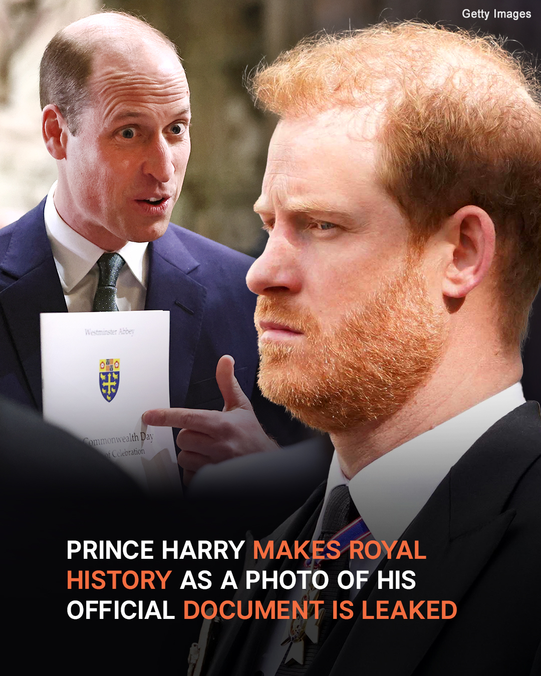 Prince Harry Makes Royal History as a Photo of His Official Document Is Revealed