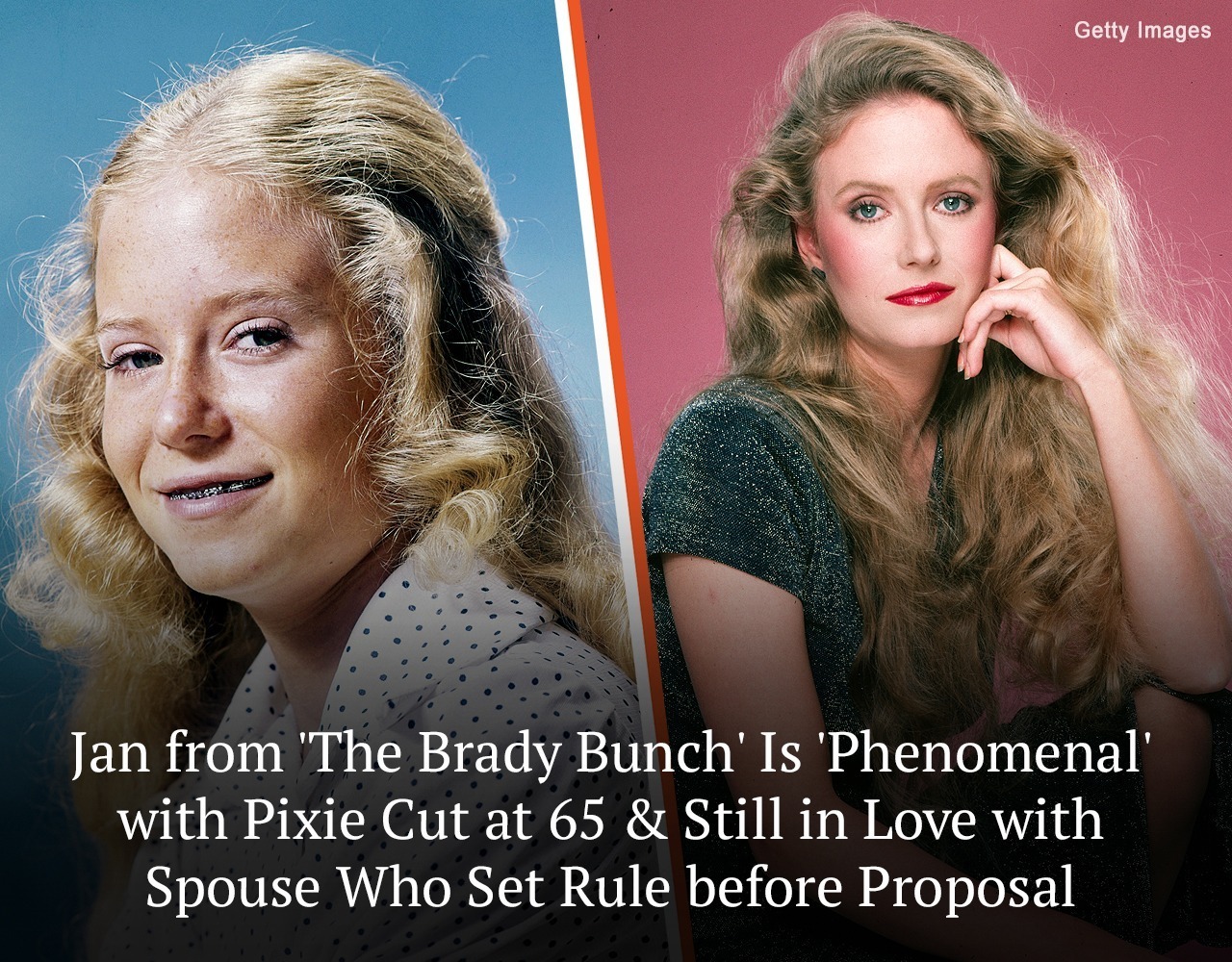 Jan From ‘The Brady Bunch’ Is ‘Phenomenal’ With Pixie Cut at 65 & Loves Spouse Who Set Rule Before Proposal