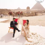 Inside Billionaire CEO and Former WWE Diva’s Epic Egyptian Wedding at the Pyramids! See the Photos (Exclusive)