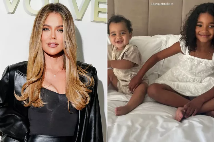 Khloé Kardashian Calls Daughter True and Son Tatum Her ‘Mini Me and Mini Robert’ in Sweet Post